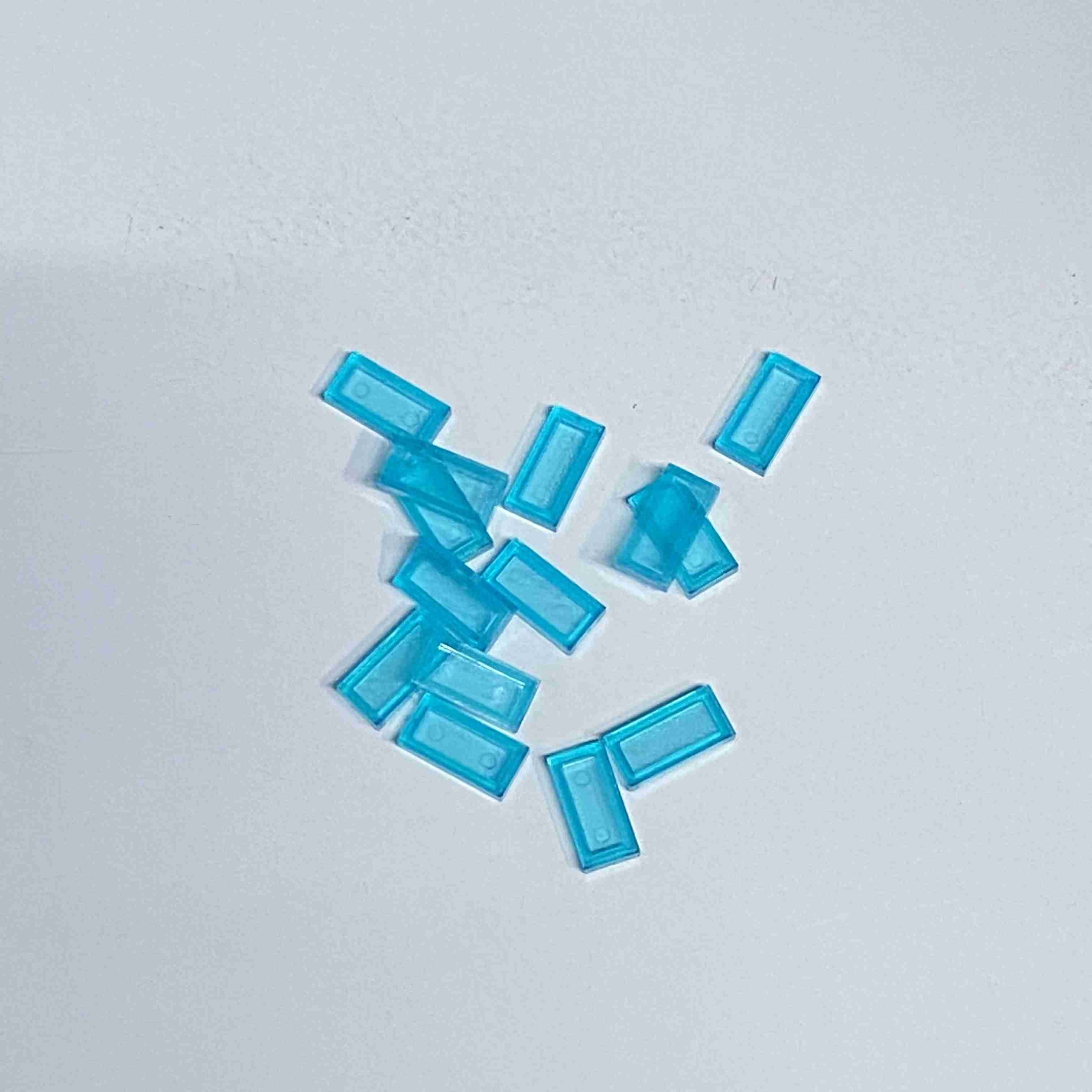 50pcs 1*2 flat tiles MOC bricks 3069 30070 - Image 22