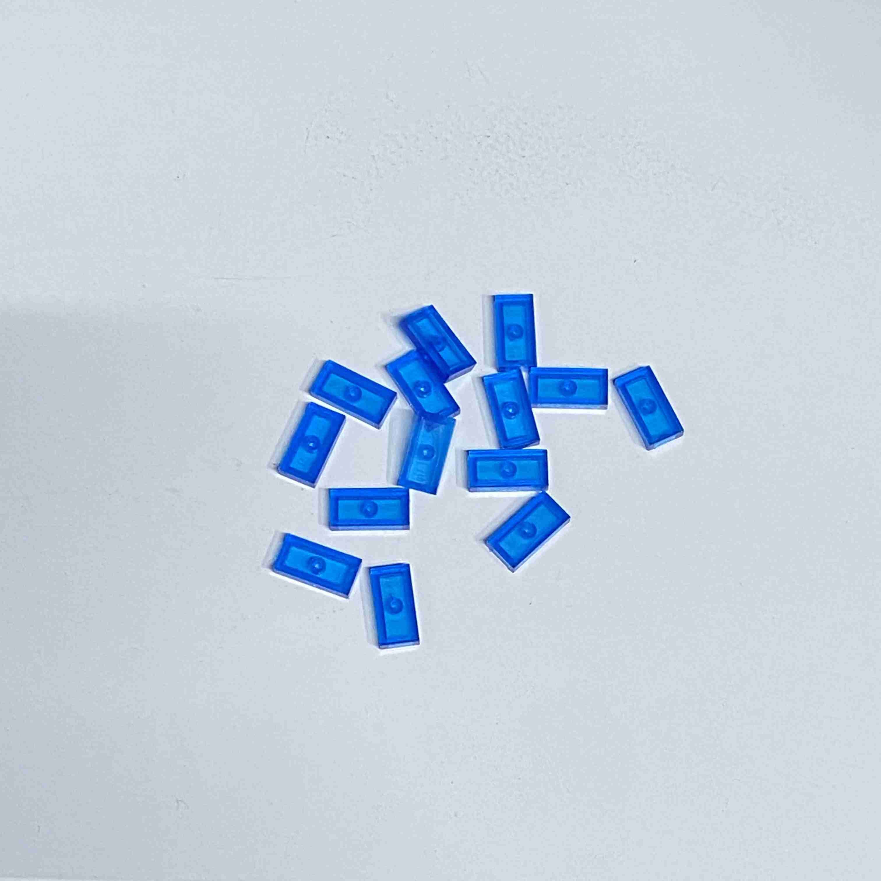 50pcs 1*2 flat tiles MOC bricks 3069 30070 - Image 23
