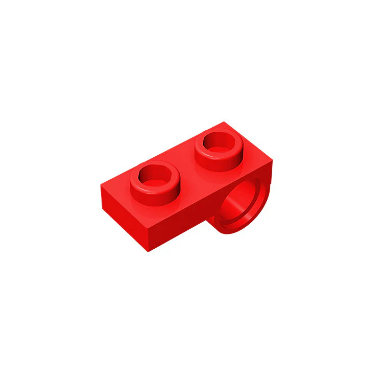50pcs 18677 Modified 1 x 2 with Pin Hole on Bottom - Image 5