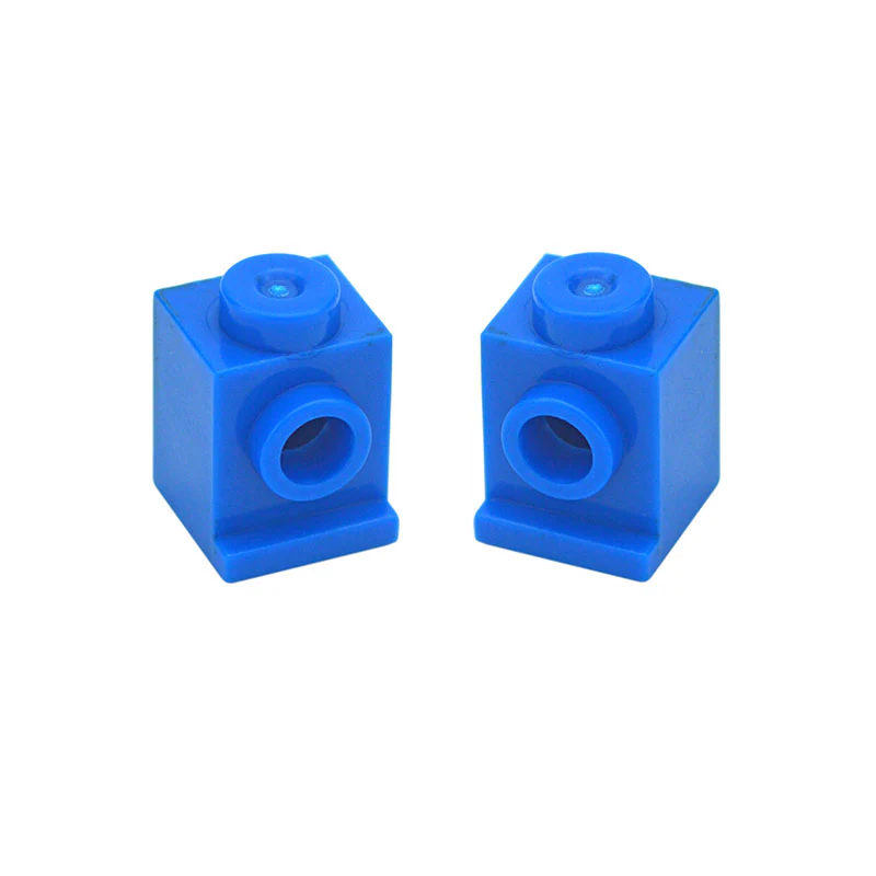 50pcs 1x1 one-side shortened bump brick with adapter 4070 - Image 7