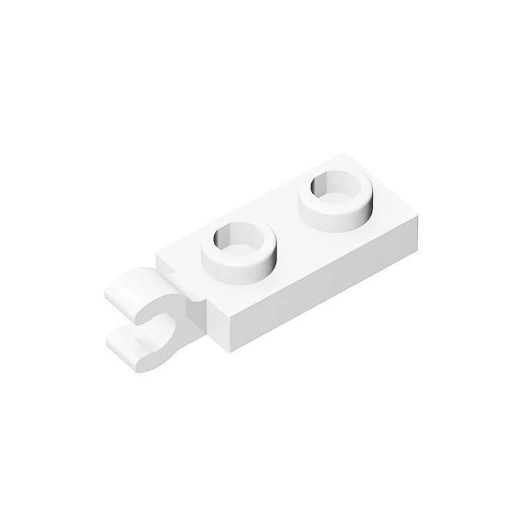 50pcs 63868 Modified 1 x 2 with Clip on End - Image 2