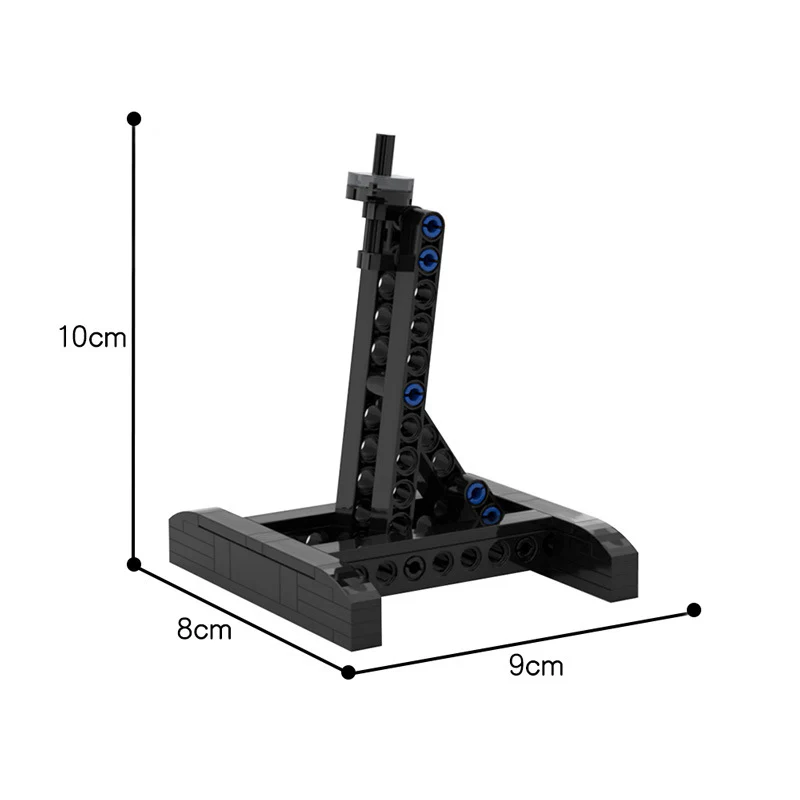50PCS MOC-20851 TIE Interceptor MOC Display Stand - Image 3
