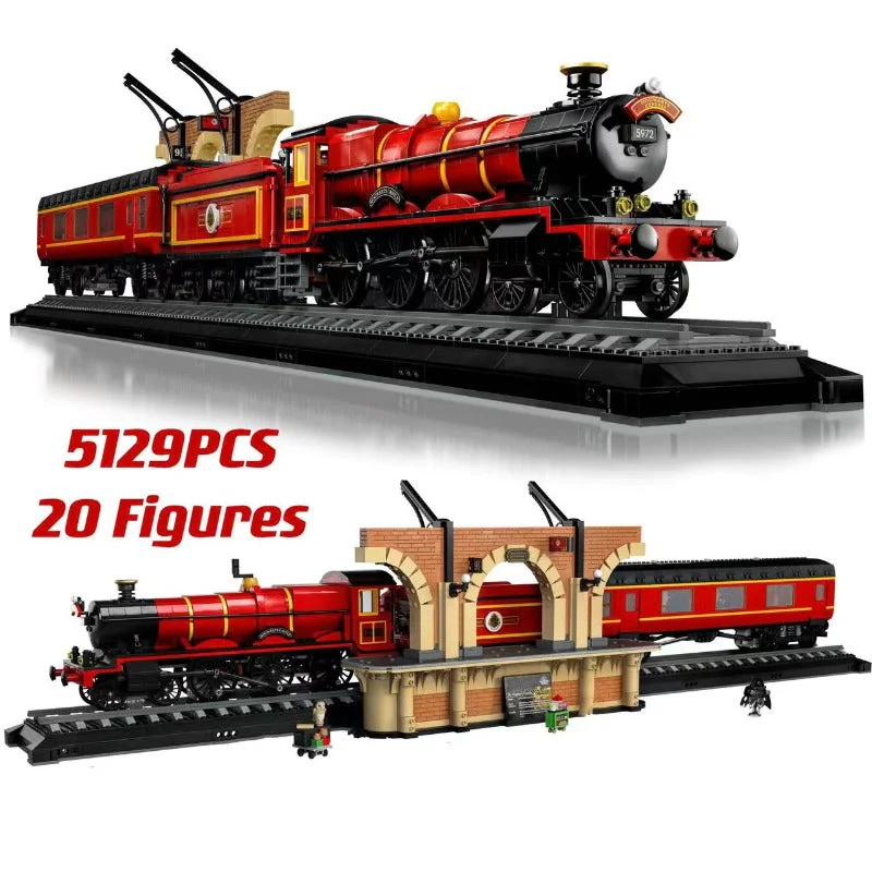 5129PCS 87020 Hogwarts Express Compatible 76405 - Image 3
