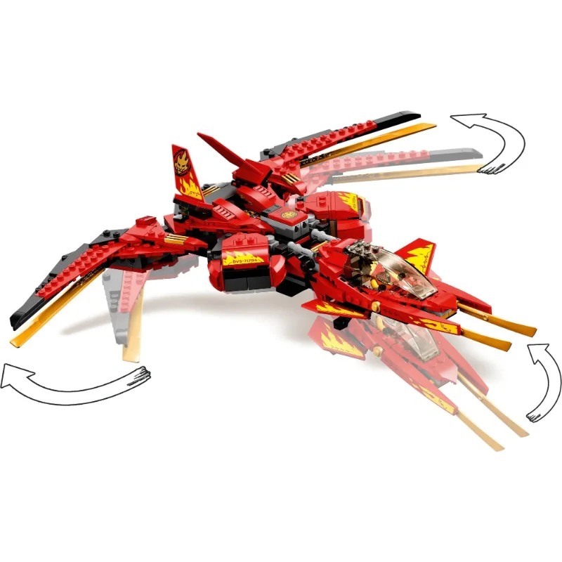 513pcs ZM4027 kai fightar - Image 6