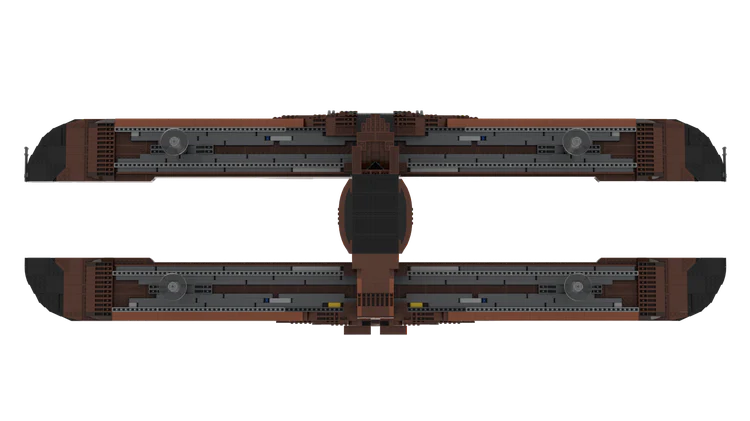 5208PCS MOC-56547 C-9979 Landing Craft (Brown) - Image 2