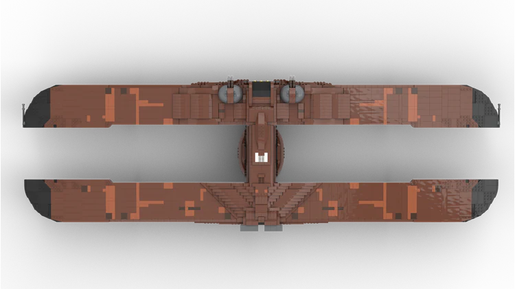 5208PCS MOC-56547 C-9979 Landing Craft (Brown) - Image 4