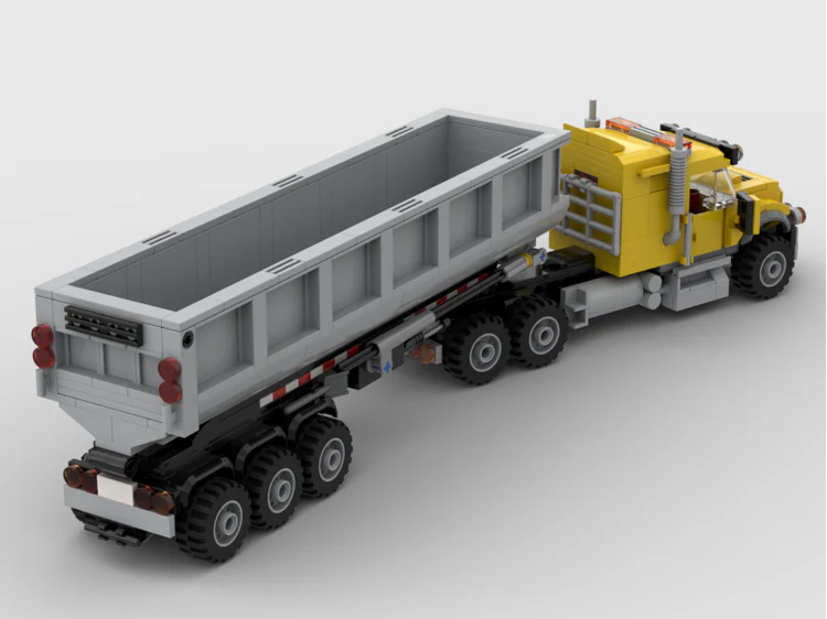 520pcs MOC-84964 Truck & Dump Trailer - Image 3