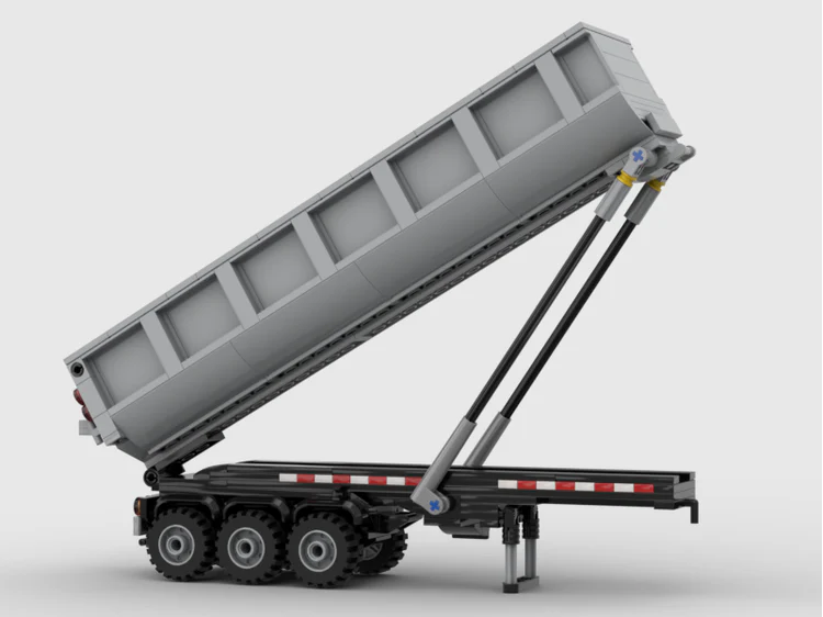 520pcs MOC-84964 Truck & Dump Trailer - Image 4