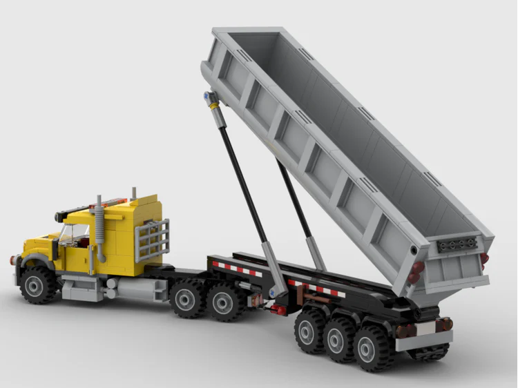 520pcs MOC-84964 Truck & Dump Trailer - Image 5