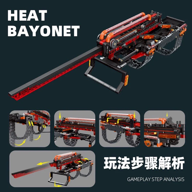 533 pcs JIESTAR 58005 Heat Bayonet - Image 2