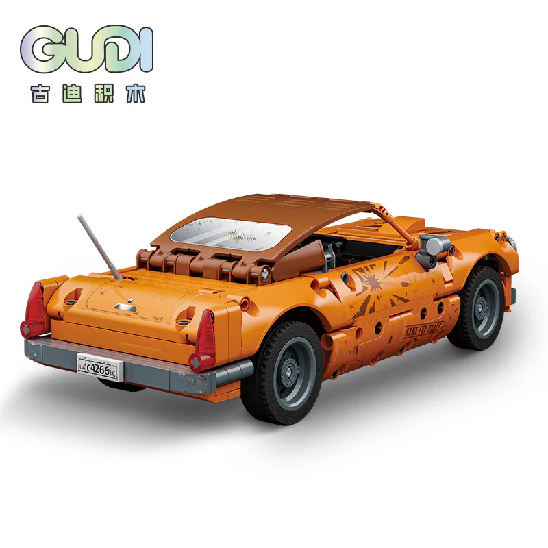 537pcs GUDI 20504 CoupeR8 - Image 4