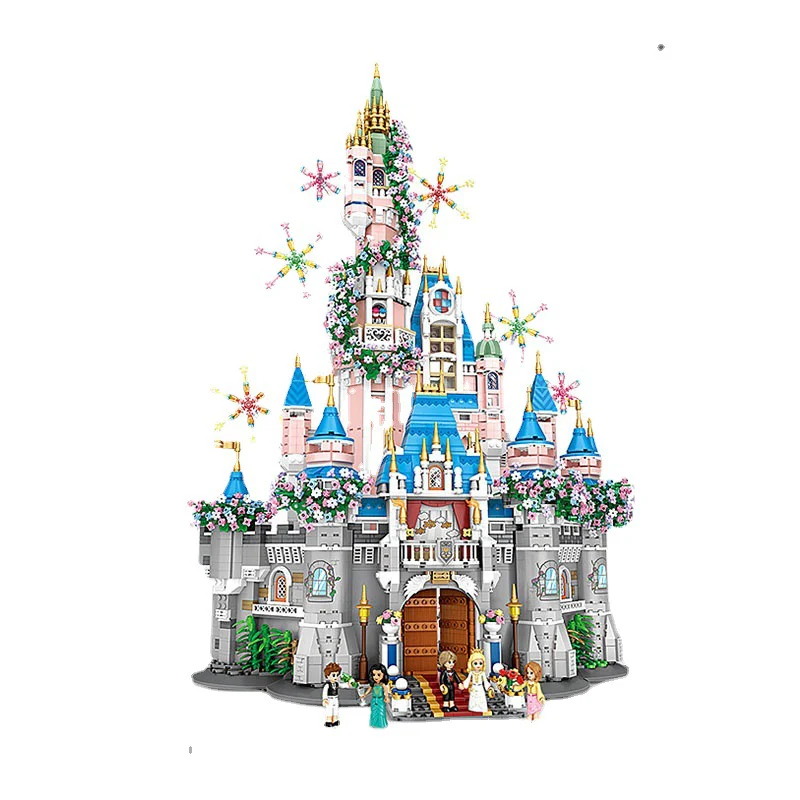 5427PCS loz1051 Fantasy Castle(MINI BRICKS) MINI Bricks - Image 4