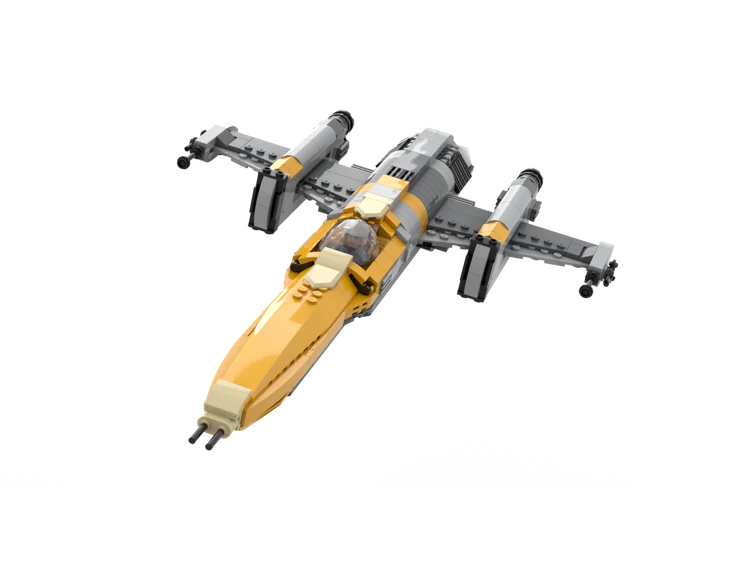 545PCS MOC-53031 Bounty Hunter Fighter (as seen on The Mandalorian) - Version 1.1 - Image 2