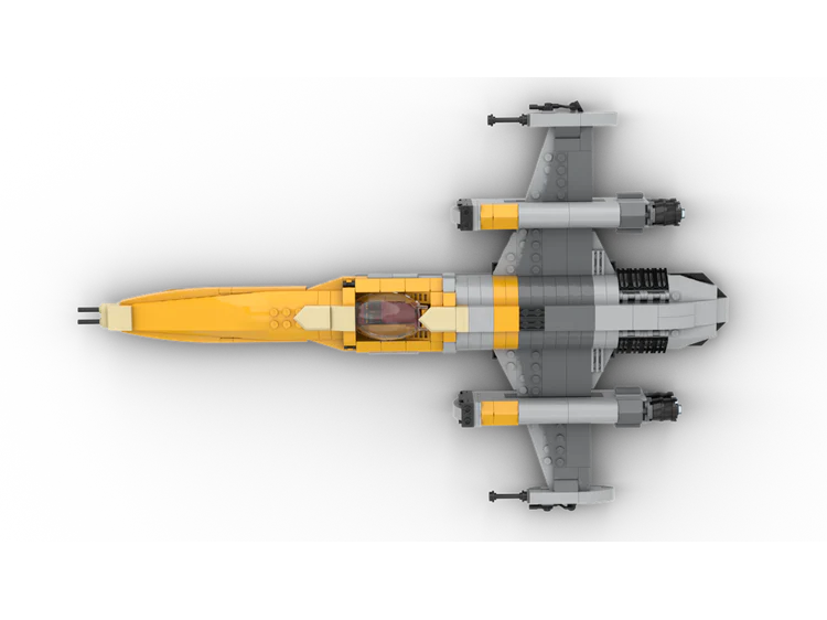 545PCS MOC-53031 Bounty Hunter Fighter (as seen on The Mandalorian) - Version 1.1 - Image 3
