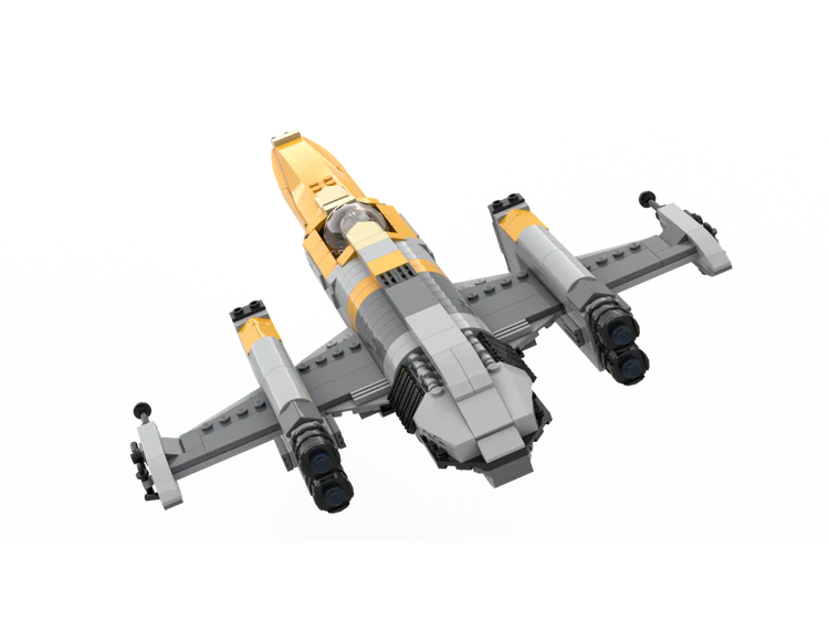 545PCS MOC-53031 Bounty Hunter Fighter (as seen on The Mandalorian) - Version 1.1 - Image 4