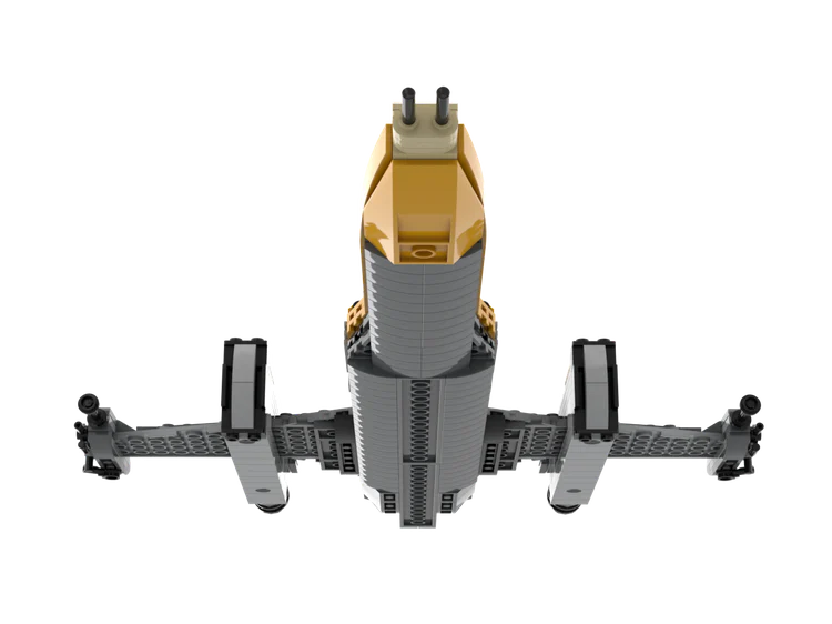 545PCS MOC-53031 Bounty Hunter Fighter (as seen on The Mandalorian) - Version 1.1 - Image 5