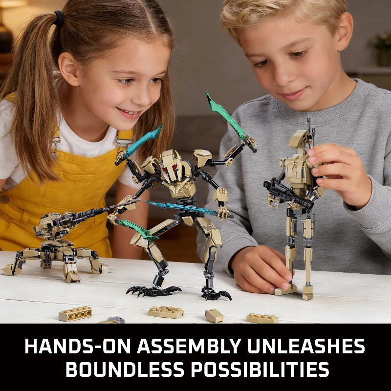 547pcs MiYoo 33112 3-in-1 Mecha General Robot - Image 4