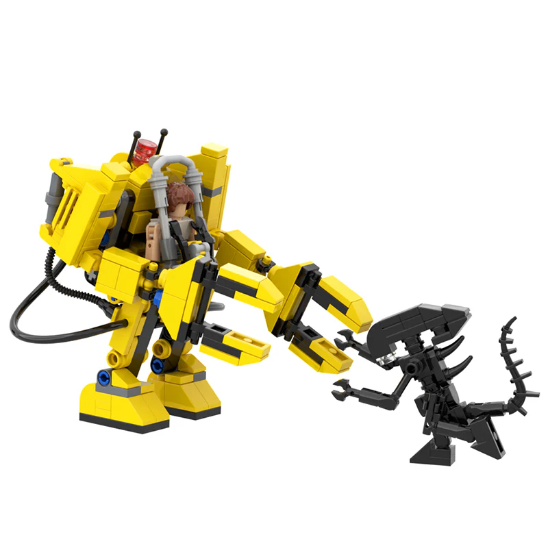 549PCS MOC-87961,Alien(Facehugger,alien queen vs power loader) - Image 8