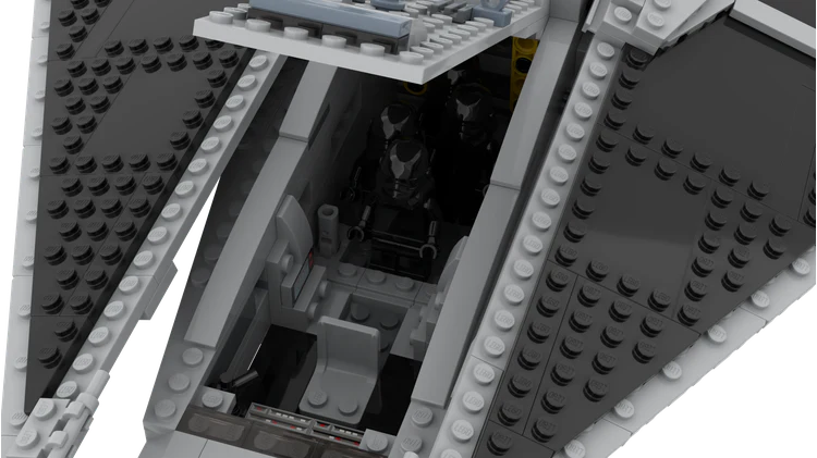 550pcs MOC-48041 TIE Reaper - Image 2