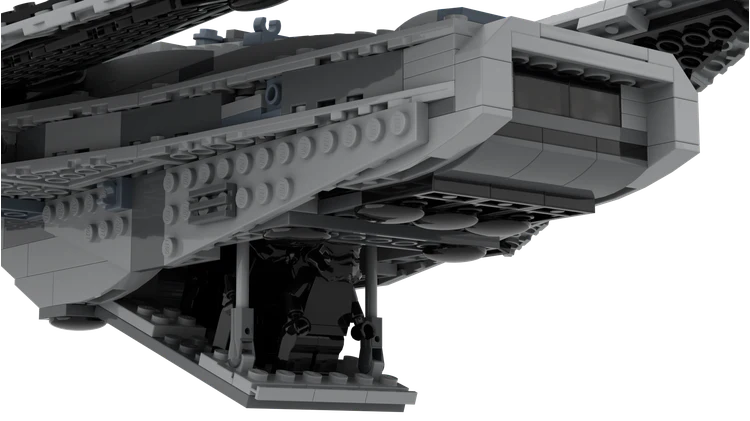 550pcs MOC-48041 TIE Reaper - Image 3