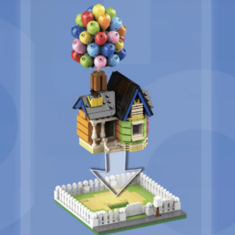555PCS DK7025 Balloon House - Image 4