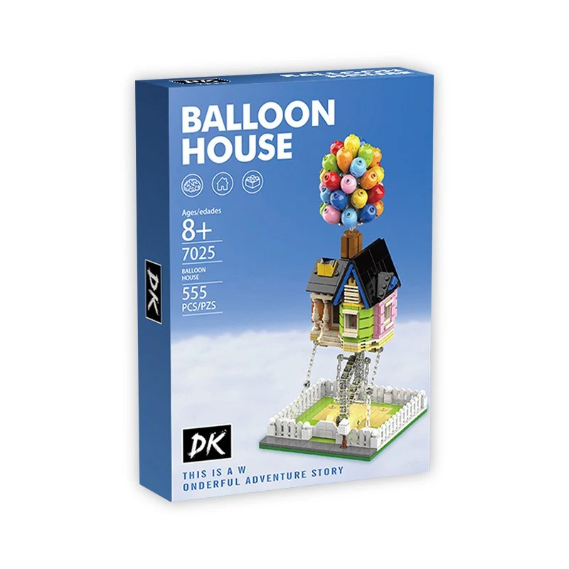 555PCS DK7025 Balloon House - Image 6