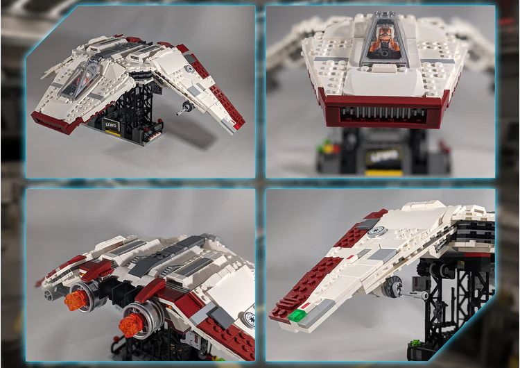 555PCS MOC-77452 V-Wing Airspeeder (SW Legends/Rogue Squadron) - Image 6