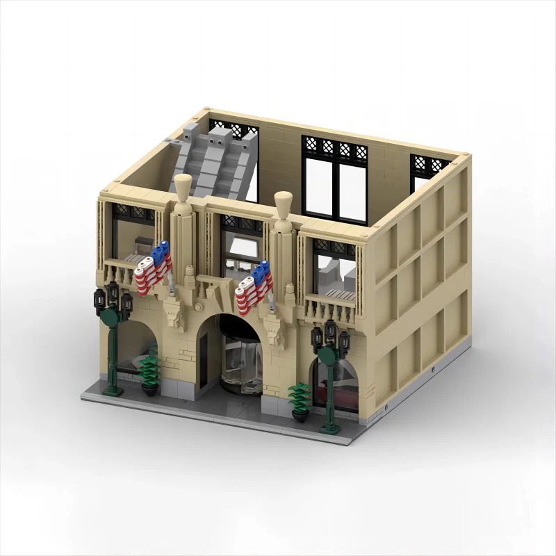 5595PCS MOC-146947 Amazing Spider-Man Oscorp Tower - Image 2
