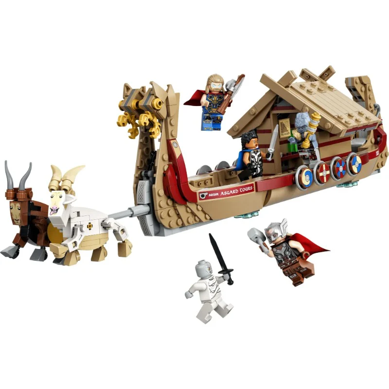 564pcs 77208 The Goat Boat