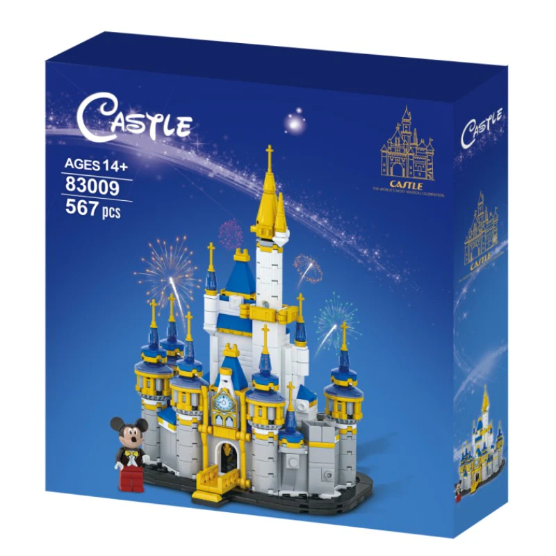 567 pcs Mini Dis-ney Castle - Image 4