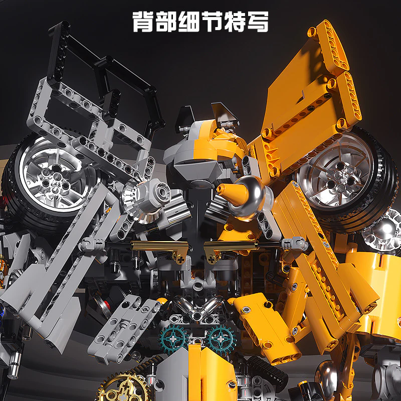 5692PCS Kbox V5014 Bumblebee semi-naked mecha - Image 4