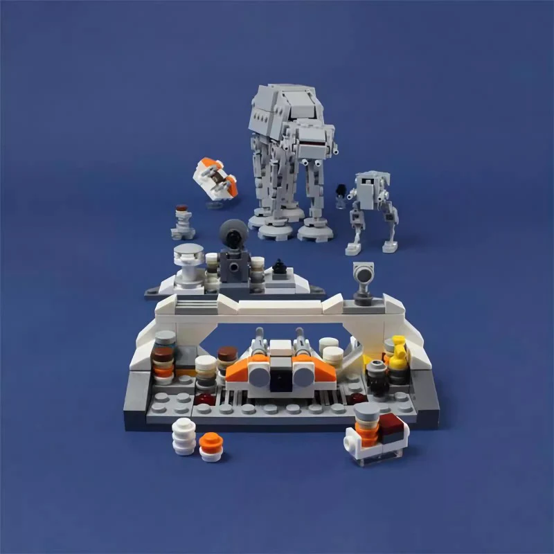 571PCS MOC-44946 Micro Assault on Hoth + AT-AT & AT-ST - Image 4