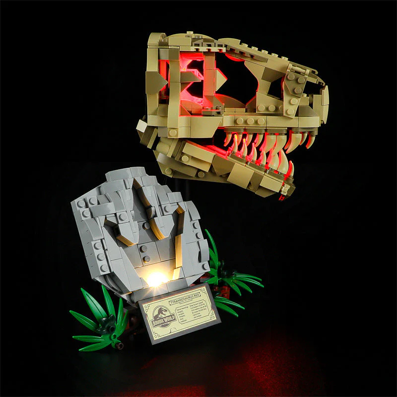 577PCS 69577 Dinosaur Fossils: T. rex Skull - Image 4