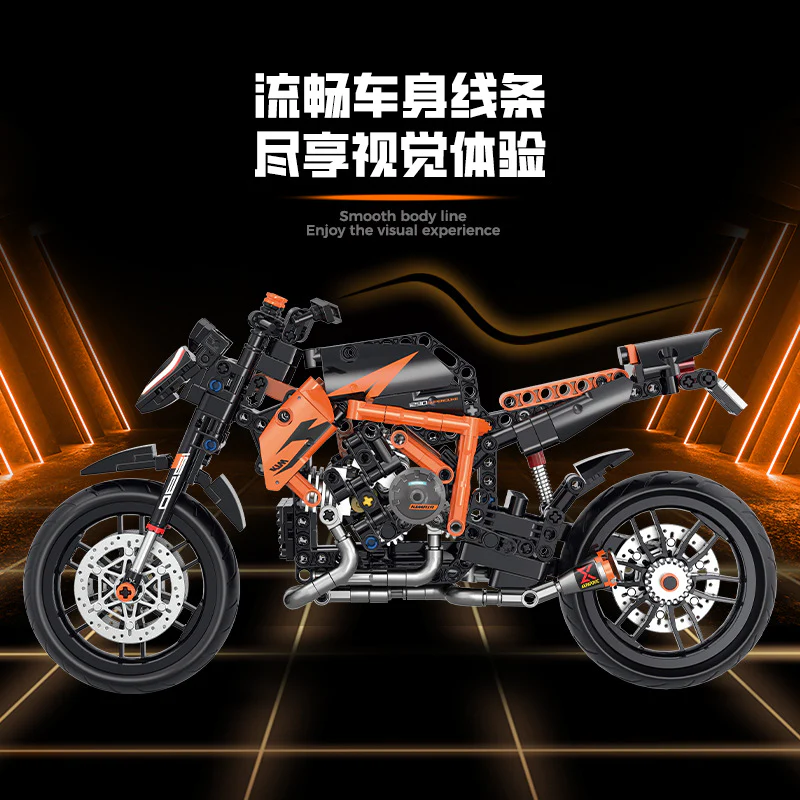 579 pcs SG 60501 KTM Superduke 1290R - Image 2