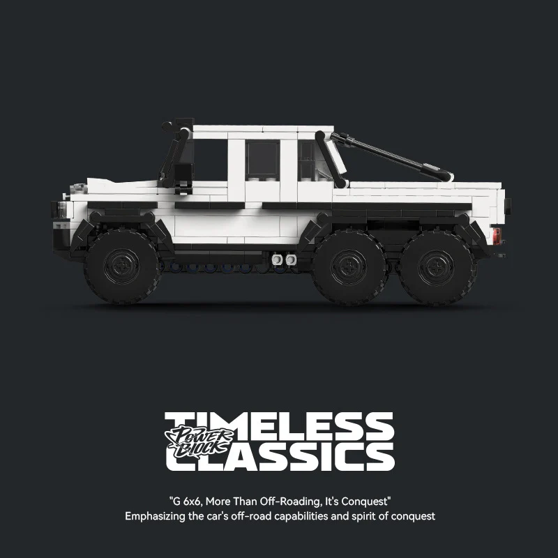 581 pcs PB 8811 Mercedes-Benz G63 Presentation box included - Image 2