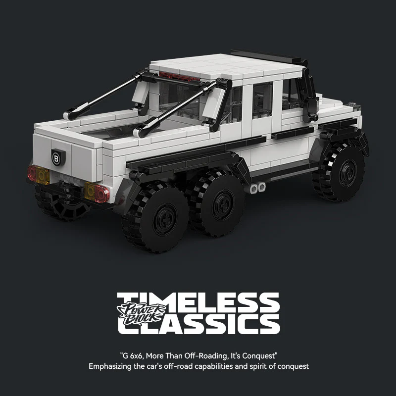 581 pcs PB 8811 Mercedes-Benz G63 Presentation box included - Image 3
