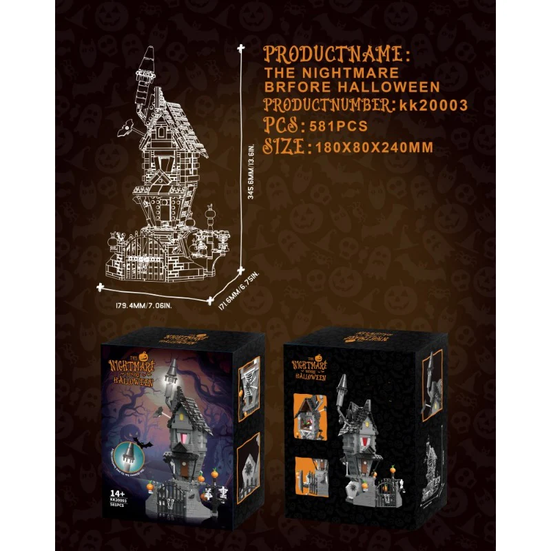 581PCS KK20003 Fright Night - Image 3