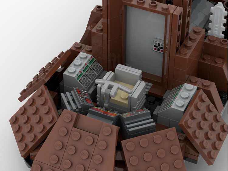 5830PCS MOC-58858 Jabba's Sail Barge - Image 4