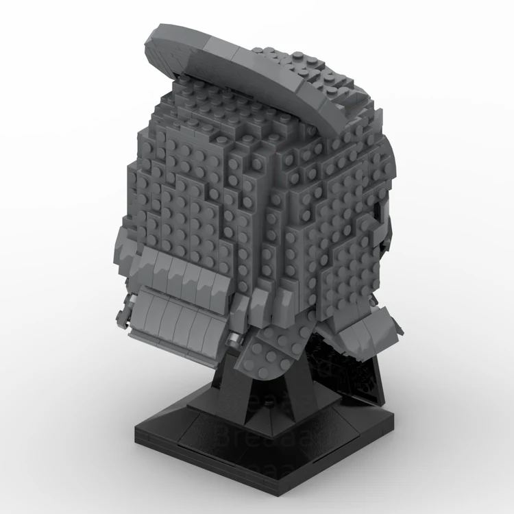 584PCS MOC-106215 Uruk-hai Swordsman Helmet - Image 3