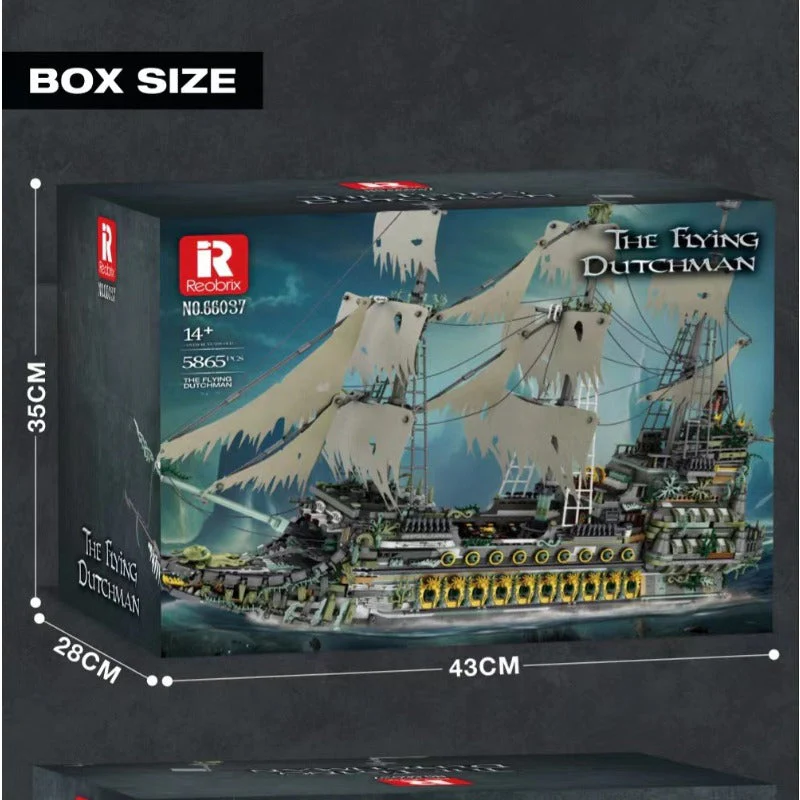 5865PCS Reobrix 66037 The Flying Dutchman - Image 4