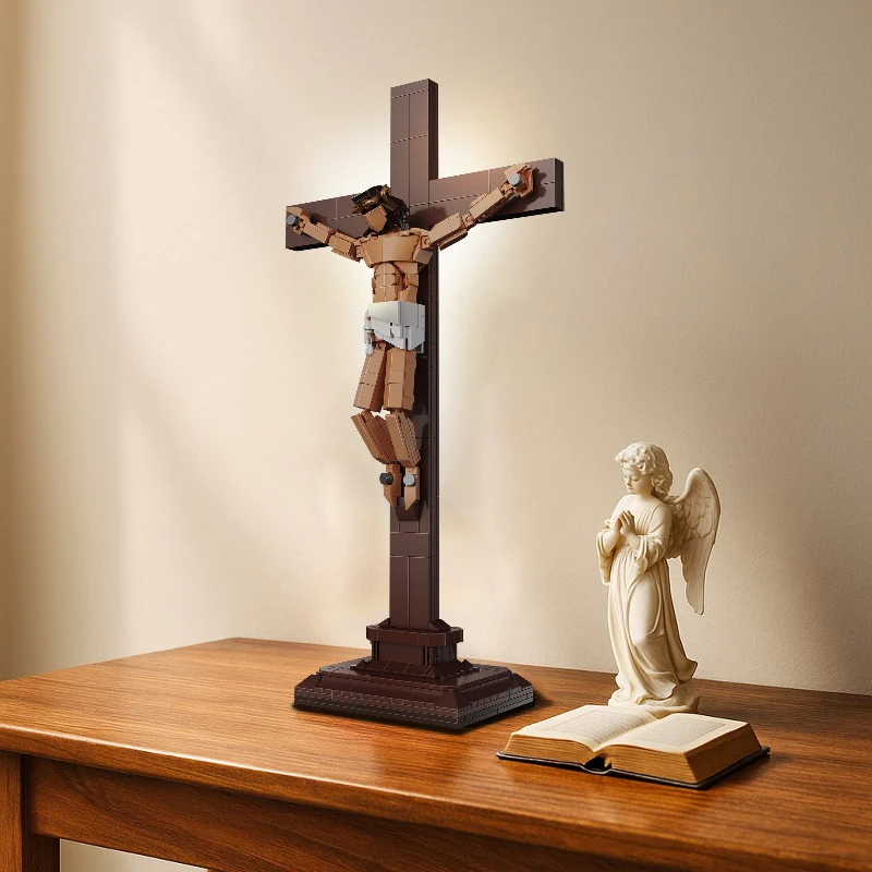 588pcs MiYoo 33127 Jesus on the Cross - Image 2