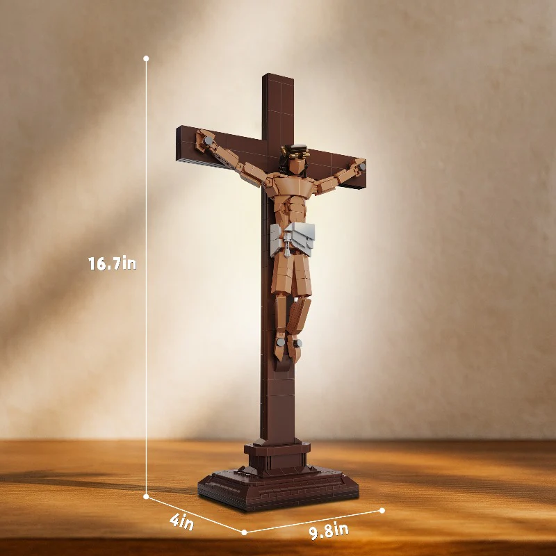 588pcs MiYoo 33127 Jesus on the Cross - Image 3