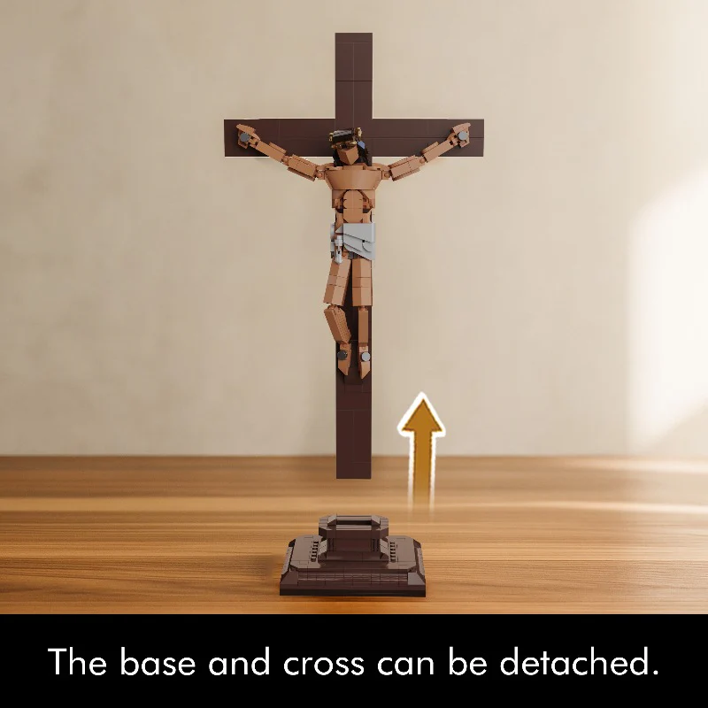 588pcs MiYoo 33127 Jesus on the Cross - Image 5