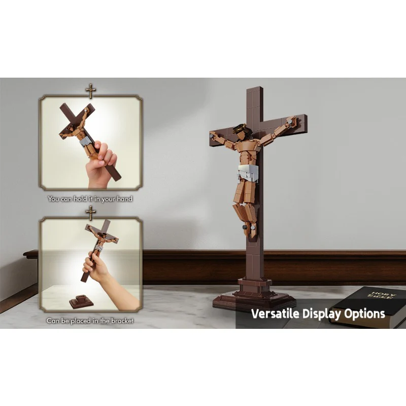 588pcs MiYoo 33127 Jesus on the Cross - Image 6
