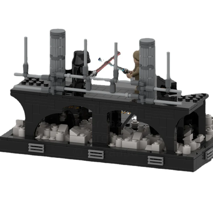588PCS MOC-107408 Carbonite Freezing Chamber Duel Episode 5 - Image 2