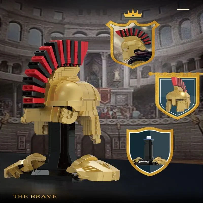 590 pcs BK 33900 Helmet Spartan - Image 3