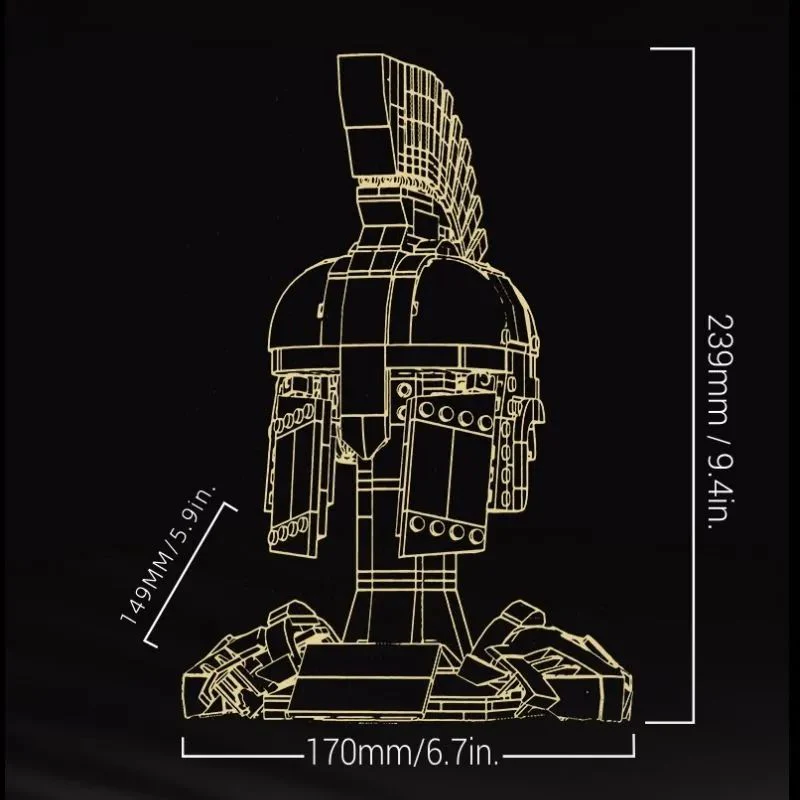 590 pcs BK 33900 Helmet Spartan - Image 4