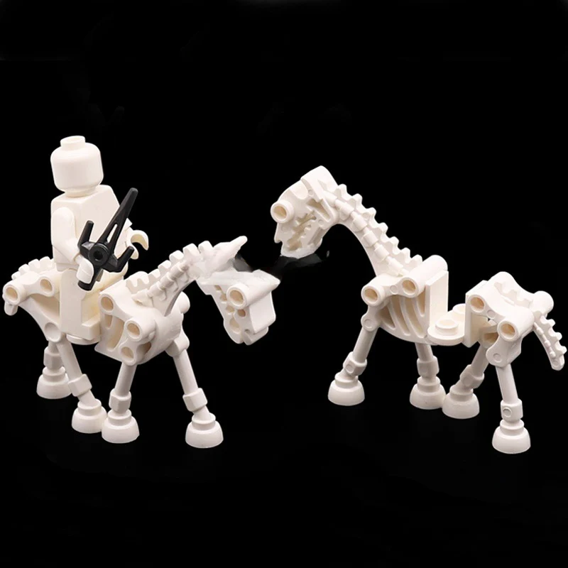 59228 Ancient Roman Skeleton Knight Horse 2pcs - Image 2