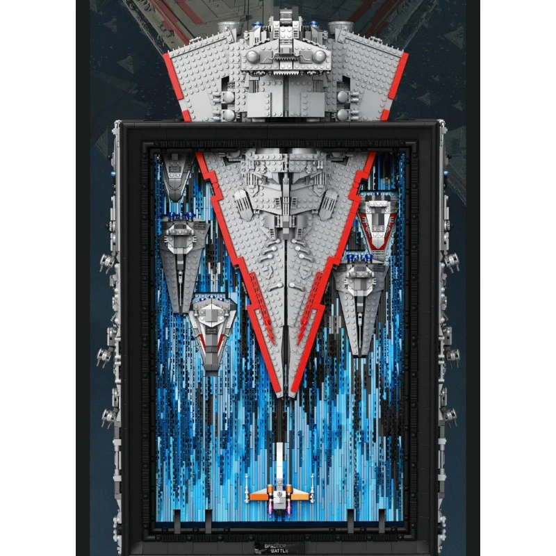5964pcs Reobrix 99007 Star Wars Art Drawings - Image 2
