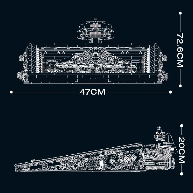 5964pcs Reobrix 99007 Star Wars Art Drawings - Image 6